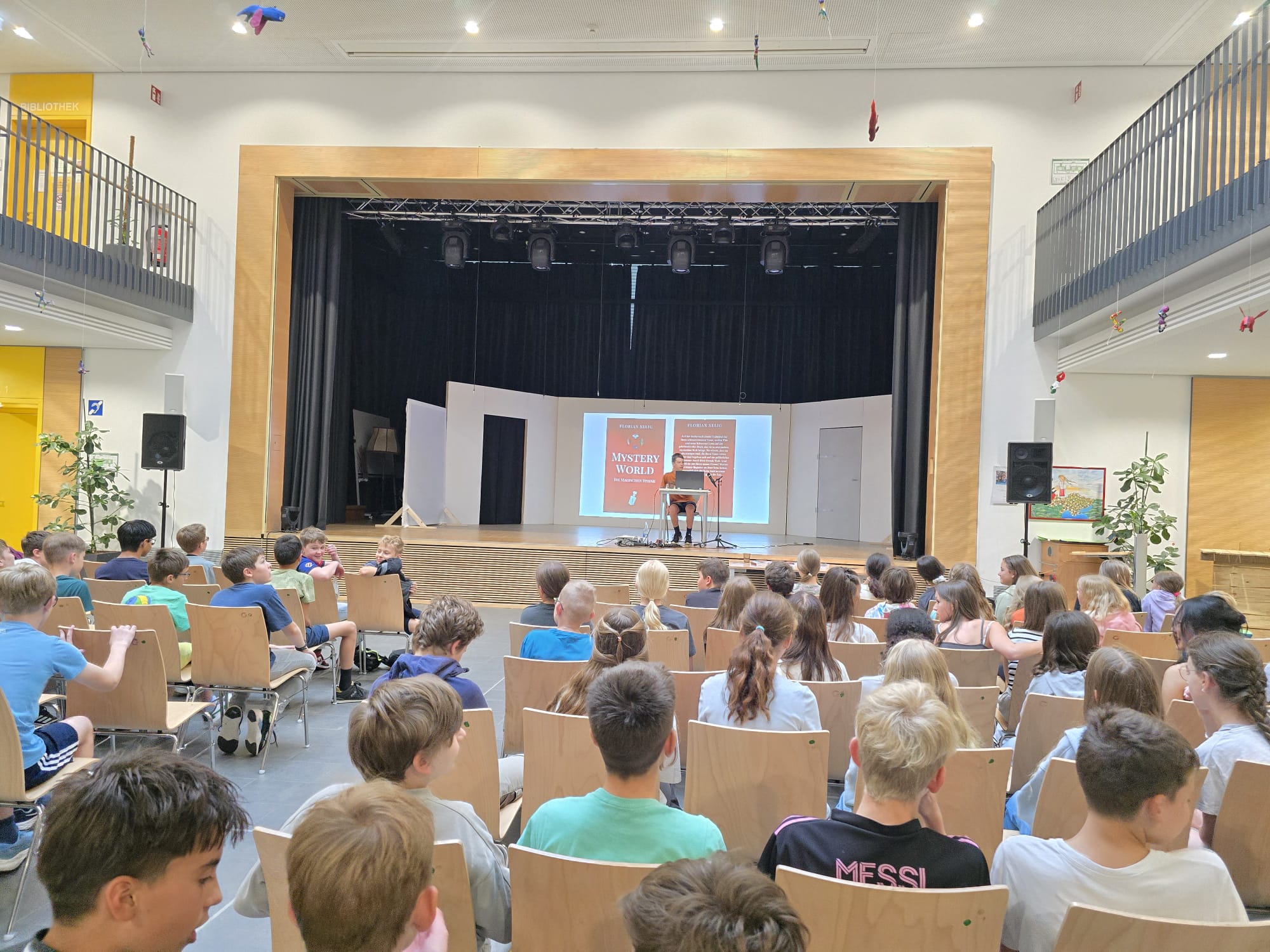 Lesung von Mystery World in Mering